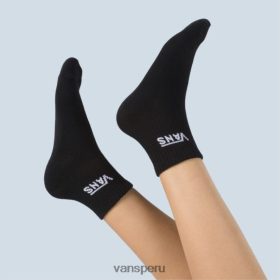 Vans Perú NBDZ464120 negro | Vans calcetines de media tripulación (talla 6.5-10 1 paquete)