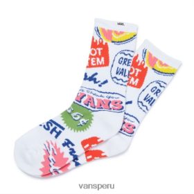 Vans Perú NBDZ464132 retromercado | Vans calcetines cómodos (talla 6.5-10)