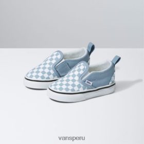 Vans Perú NBDZ464144 ashley azul | Vans teoría del color niño sin cordones v