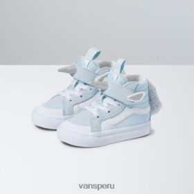 Vans Perú NBDZ464170 delicado azul-plata | Vans unicornio infantil sk8-hi reedición 138 v