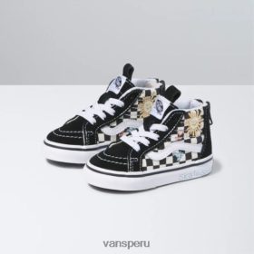 Vans Perú NBDZ464178 tablero de damas | Vans x skateistan niño pequeño sk8-hi zip