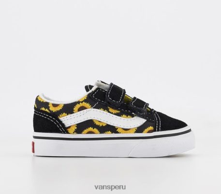 Vans Perú NBDZ464226 girasol negro amarillo | Vans zapatillas old skool niño