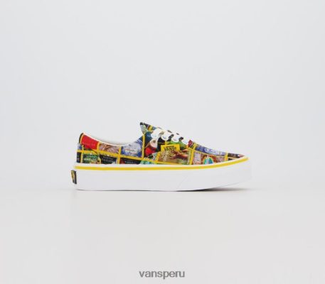 Vans Perú NBDZ464282 multi blanco verdadero | Vans zapatillas era niño