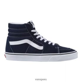 Vans Perú NBDZ464330 noche parisina blanca | Vans zapatillas de skate sk8 para hombre zapatillas altas
