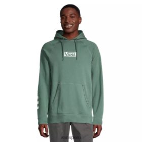 Vans Perú NBDZ464360 pato verde | Vans sudadera con capucha versa estándar para hombre