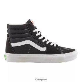 Vans Perú NBDZ464428 suela de asfalto | Vans zapatos de skate sk8-hi para hombre zapatillas de deporte de caña alta para caminar en patineta