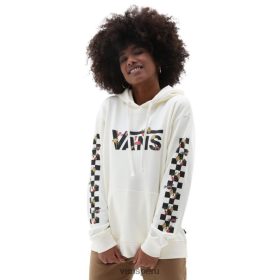 Vans Perú NBDZ46446 blanco | Vans sudadera con capucha de manga larga wyld tangle poppy bff