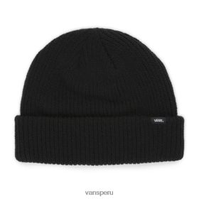 Vans Perú NBDZ464498 gris jaspeado | Vans Gorro básico básico para hombre - negro