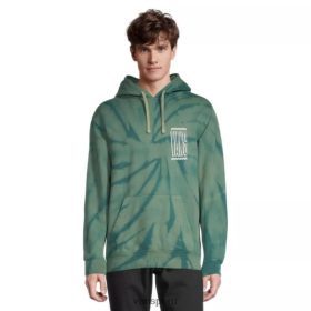 Vans Perú NBDZ464536 verde pato verde azulado profundo | Vans Jersey alto tipo tie-dye para hombre