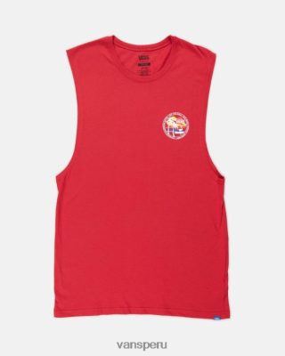 Vans Perú NBDZ464732 cardenal | Vans helicóptero de playa vintage