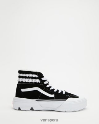 Vans Perú NBDZ464830 blanco y negro | Vans x sandy liang sk8-hi cónico - unisex