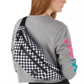 Vans Perú NBDZ464854 tablero de ajedrez blanco y negro | Vans riñonera guardabosques