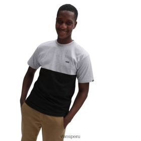 Vans Perú NBDZ46830 gris | Vans camiseta con bloques de color