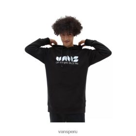 Vans Perú NBDZ46926 negro | Vans sudadera con capucha y estampado de skate