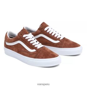 Vans Perú NBDZ4694 marrón | Vans zapatos viejos de la escuela