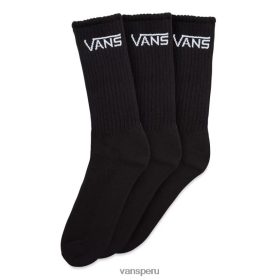 Vans Peru NBDZ461021 negro | Vans calcetines clásicos (paquete de 3 pares)