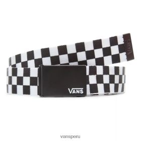 Vans Peru NBDZ461053 blanco y negro | Vans cinturón tejido deppster
