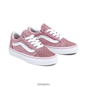 Vans Peru NBDZ461083 rosa | Vans zapatillas old skool niños (4-8 años)