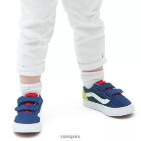 Vans Peru NBDZ461091 multi | Vans zapatillas old skool v de niño (1-4 años)