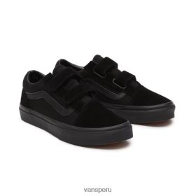 Vans Peru NBDZ461097 negro | Vans zapatillas old skool v juveniles (8-14 años)