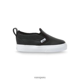 Vans Peru NBDZ461103 negro | Vans Zapatos perf slip-on v para niños pequeños (1-4 años)