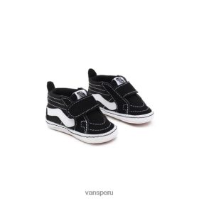 Vans Peru NBDZ461107 negro | Vans zapatos de cuna infantil sk8-hi (0-1 año)