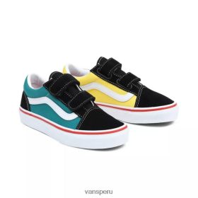 Vans Peru NBDZ461115 multi | Vans zapatillas old skool v de niños (4-8 años)