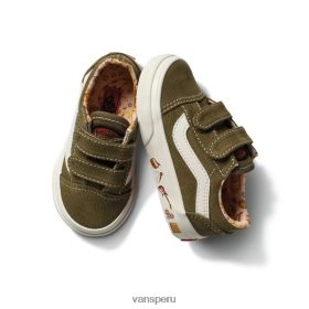 Vans Peru NBDZ461155 verde | Vans niño x anderson. paak old skool v (1-4 años)