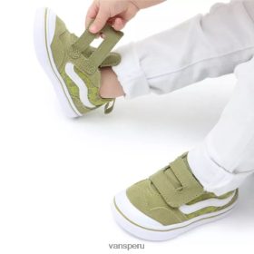Vans Peru NBDZ461175 verde | Vans Zapatillas cómodascush new skool v de niño (1-4 años)