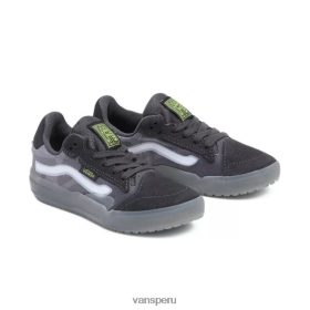 Vans Peru NBDZ461185 negro-gris | Vans Zapatos de niños evdnt ultimatewaffle (4-8 años)