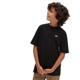 Vans Peru NBDZ461259 negro | Vans camiseta con pecho izquierdo para niño (8-14 años)