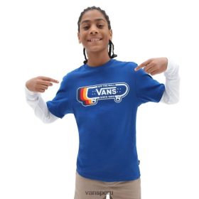 Vans Peru NBDZ461299 azul | Vans Camiseta de manga larga de niño sk8 since 1966 twofer (8-14 años)