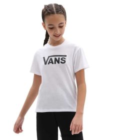 Vans Peru NBDZ461313 blanco | Vans Camiseta de niña Flying V Crew (8-14 años)