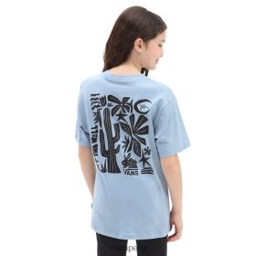 Vans Peru NBDZ461333 azul | Vans Camiseta pequeña lizzie para niña (8-14 años)