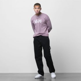 Vans Peru NBDZ461415 negro | Vans pantalones de mezclilla holgados y cónicos de Drill Chore