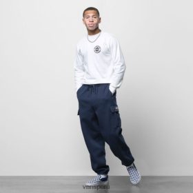 Vans Peru NBDZ461417 vestido azul | Vans pantalón polar holgado whittier