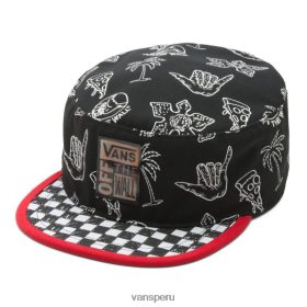Vans Peru NBDZ461599 negro | Vans x cosas más extrañas boceto pastillero sombrero