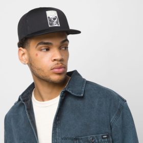 Vans Peru NBDZ461627 negro | Vans gorra de camionero de tira cómica