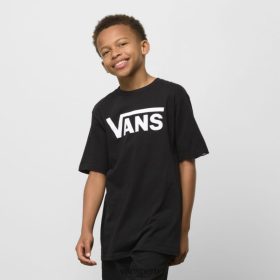 Vans Peru NBDZ461701 blanco y negro | Vans camiseta clásica para niños
