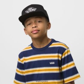 Vans Peru NBDZ461721 negro-negro | Vans gorra trucker con parche clásico para niño