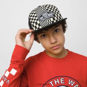 Vans Peru NBDZ461759 plátano pálido | Vans gorra trucker plus con parche clásico para niños