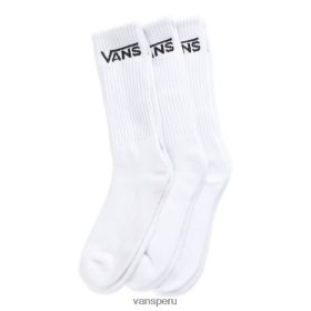 Vans Peru NBDZ461765 blanco | Vans calcetines clásicos, paquete de 3 tallas 6.5-9