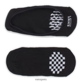 Vans Peru NBDZ461817 blanco y negro | Vans calcetines invisibles, paquete de 3 tallas 7-10