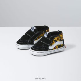 Vans Peru NBDZ461821 girasol negro-amarillo | Vans cuna infantil sk8-hi