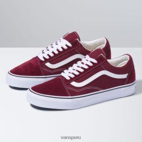 Vans Peru NBDZ461845 port royale-blanco verdadero | Vans vieja escuela