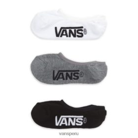Vans Peru NBDZ461893 asistente | Vans Calcetines clásicos súper invisibles para niños, paquete de 3 tallas 1-6