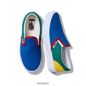 Vans Peru NBDZ461961 único | Vans club náutico infantil personalizado revisitado sin cordones