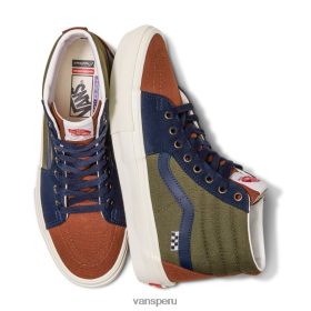 Vans Peru NBDZ461977 único | Vans aduana invierno musgo skate sk8-hi