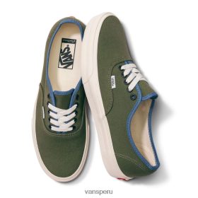 Vans Peru NBDZ462027 único | Vans costumbres invierno musgo auténtico ancho