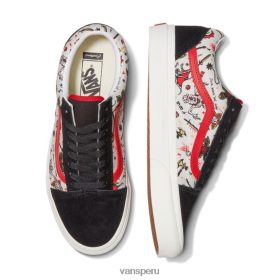 Vans Peru NBDZ462065 único | Vans x cosas más extrañas costumbres hellfire club vieja escuela